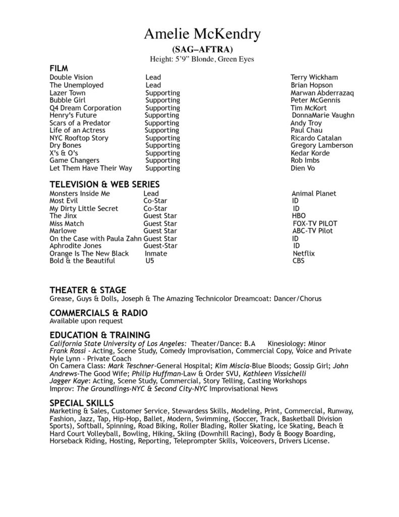 A page of the list of various types of radio equipment.